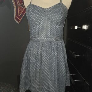 Mossimo Supply Co. Denim Blue Mini Dress